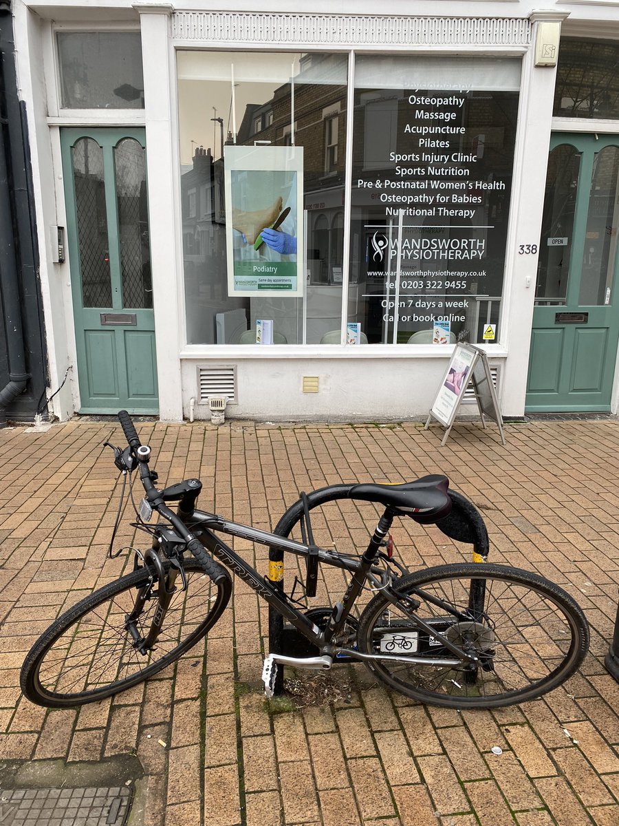 FOUND IT!!! 16 days ago, on NYE, I treated myself to a back massage after coming out of isolation! 
I must have walked passed it 3 or 4 times since.. 🤣🤣🤣.