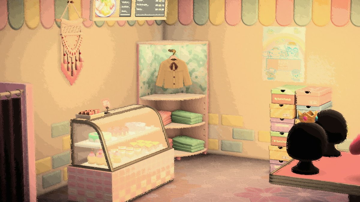 SkyBlueACNH's tweet photo. J'ai enfin fini de décoré la dernière pièce de ma
maison: LE DRESSING 
Je suis trop fan 
#AnimalCrossing #ACNH #NintendoSwitch https://t.co/8x66a82teX