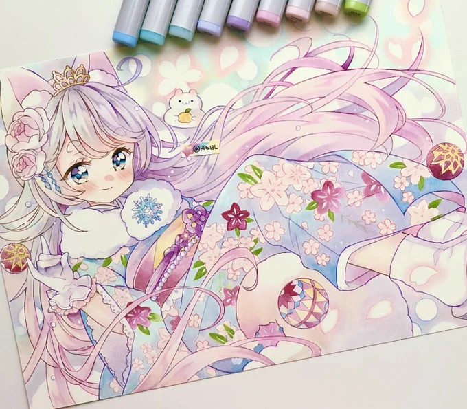 #絵柄が好みって人にフォローされたい 好みの人居るといいな( ⸝⸝⸝• ̫•⸝⸝⸝ ) 