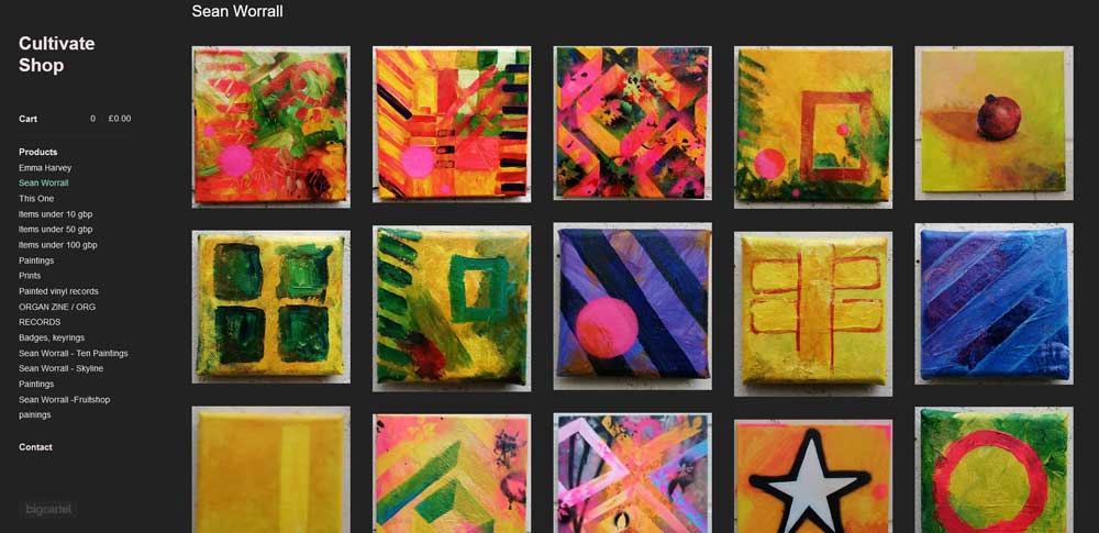 Sean_Worrall's tweet photo. And I did update the Cultivate shop today, including some of those £10 10x10cm "Ten" paintings that are concluded each day - https://t.co/OwKce8NmLI #Art #SWTen #Painting #ContemporaryArt https://t.co/i0RtfkwwOW