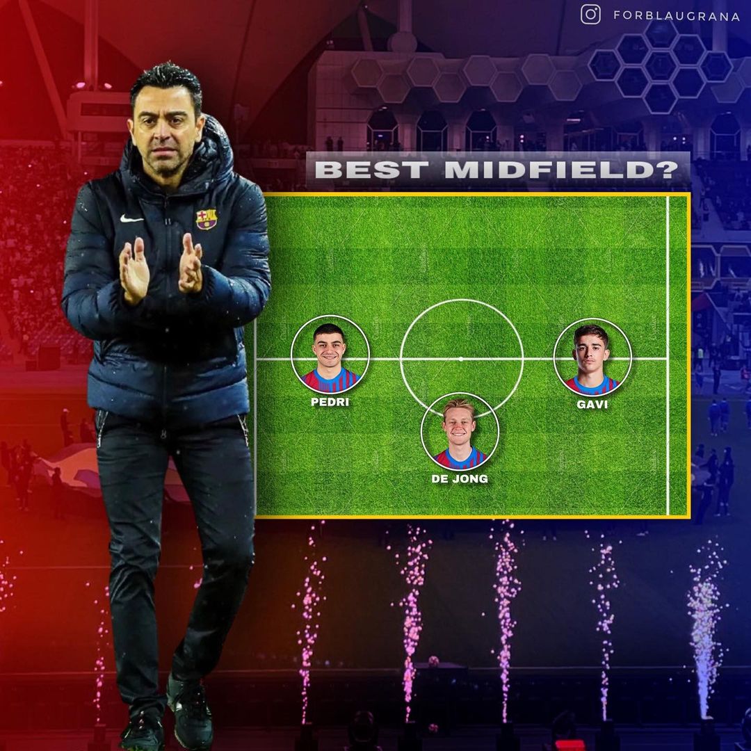 #BusquetsEnEIBanquillo 🚫
#ViscaBarca 🔵🔴