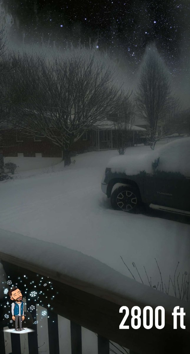 awisemannc's tweet image. Snow in WNC at least 7”+ #southernsnow #ncwx