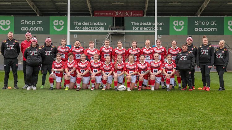 GChaplin11's tweet photo. yesterday I played my first ever contact game in rugby league, and represented @SalfordDevils in it (which I never thought I’d do ever) and so happy we won the game 👹💪🏻 #salfordreddevils #womensrl #thisgirlcan #togetherstronger https://t.co/rxKsOXdBl1