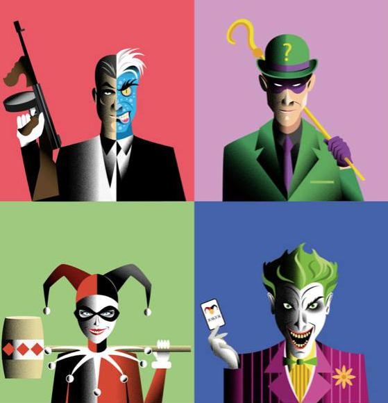 culturevu1ture's tweet photo. Incredibly excited to share some peeks of my first #NFT project launch. Inspired by Gotham's villains!   

#NFTartist #dccomics #joker #NFTCommunity  #NFTLAUNCH #digitalart #cryptotraders  #crypto #Blockchainart #CardanoNFTs  #SolanaNFTs #nerd #nerdart https://t.co/Sdir1rMQYC