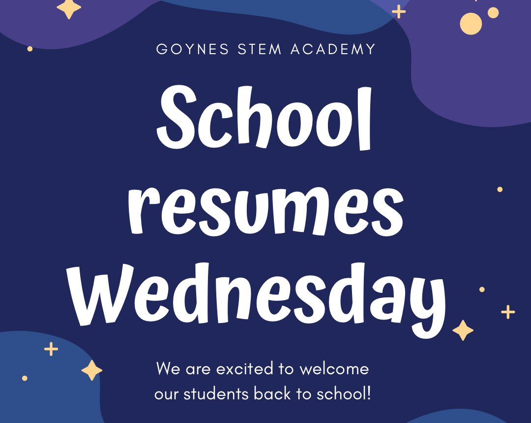 Goynes STEM Academy tweet media