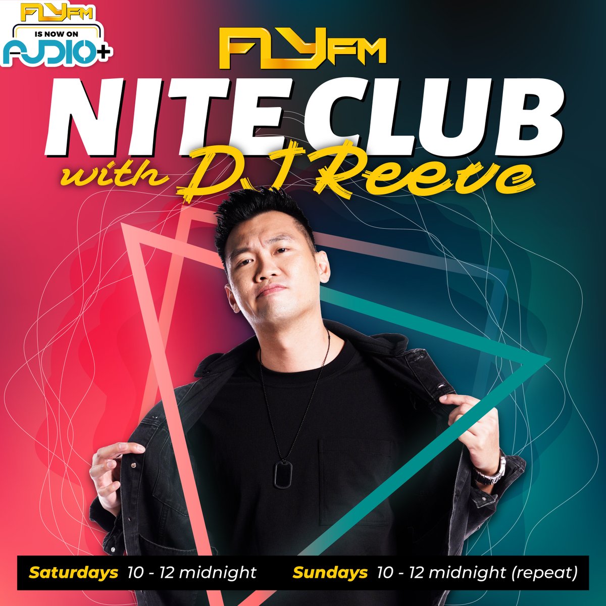 FlyFM958's tweet photo. Our definition of Sunday Party day is tuning in to #NiteClub with DJ Reeve from 10PM till 12AM today!
Stream us at https://t.co/B0DNvYLFBs or on Audio+ app. https://t.co/QF6P1XOLOm