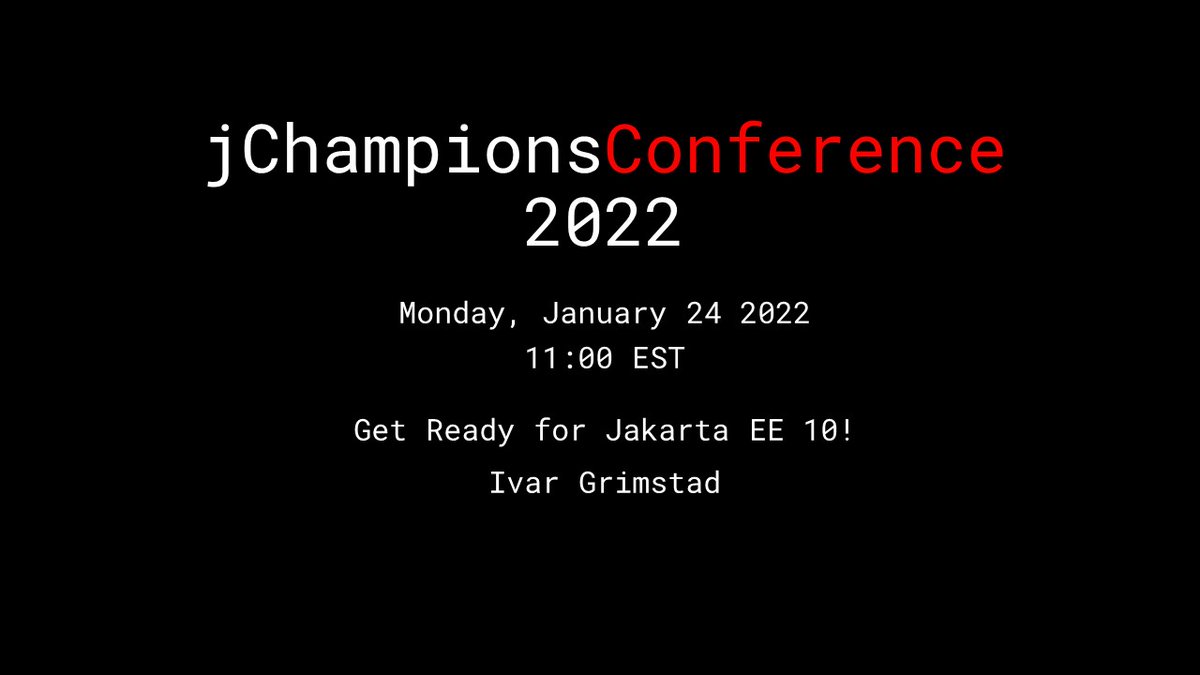 Java Champions tweet media