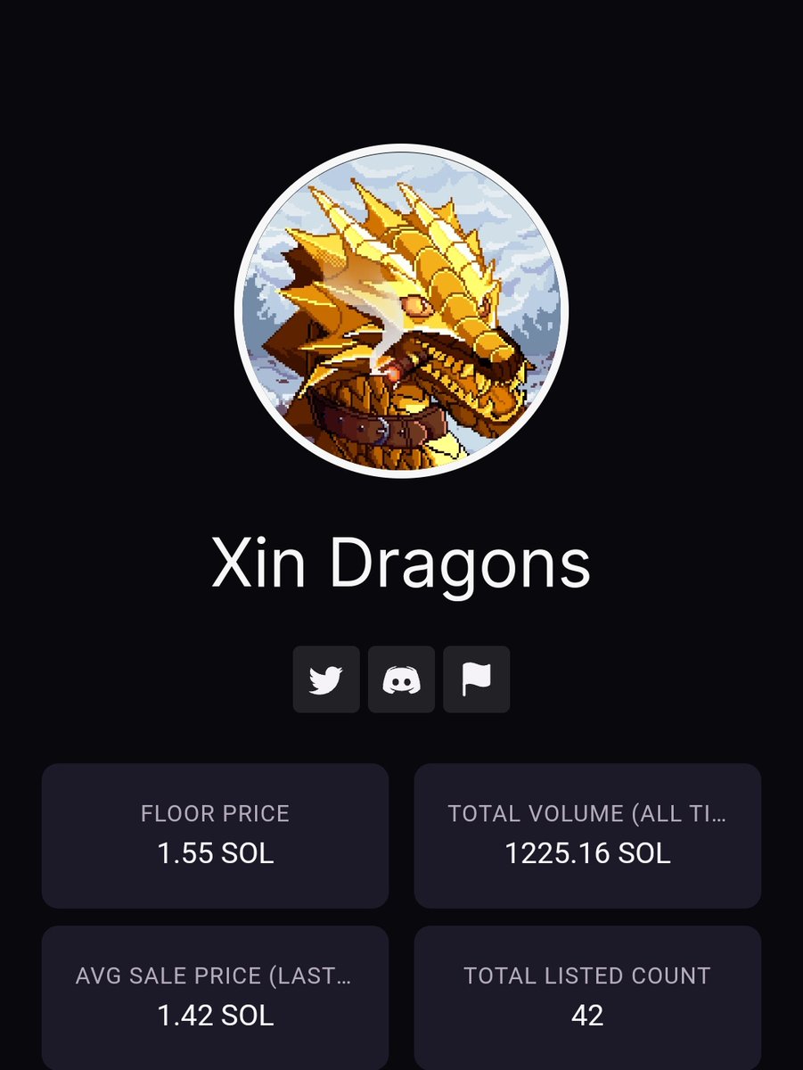 TheGentlemonke's tweet photo. I keep telling you to buy @XinDragons, hope you listened anon. 

Now down to just 4.7% listed, floor at 15.5x mint

Booolish much 😤😤😤 https://t.co/GpX4E1y5DK
