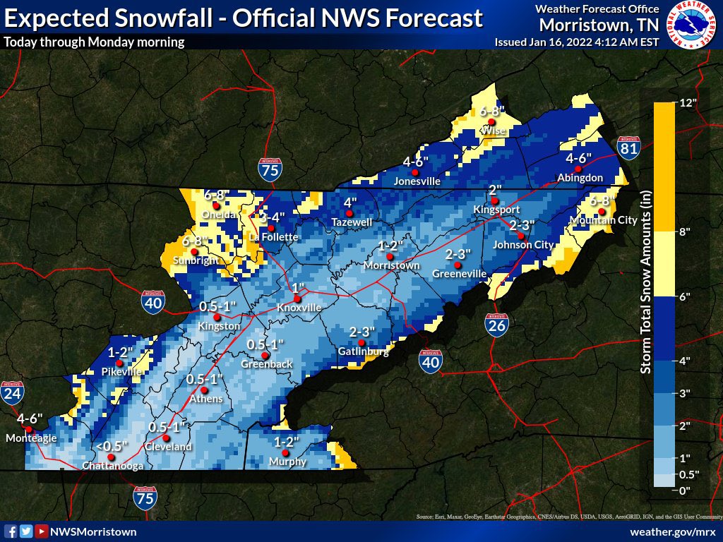 VDEM's tweet photo. Winter weather is headed our way, #Virginia! ❄️ 🧊 🌧 Are you prepared? Please stay off the roads if travel is not essential during the weather event. Continue to follow updates on the forecast. #VaWx 
@NWSBlacksburg
@NWS_BaltWash
@NWSWakefieldVA
@NWSMorristown
@NWSCharlestonWV https://t.co/3gqMUfoAtK