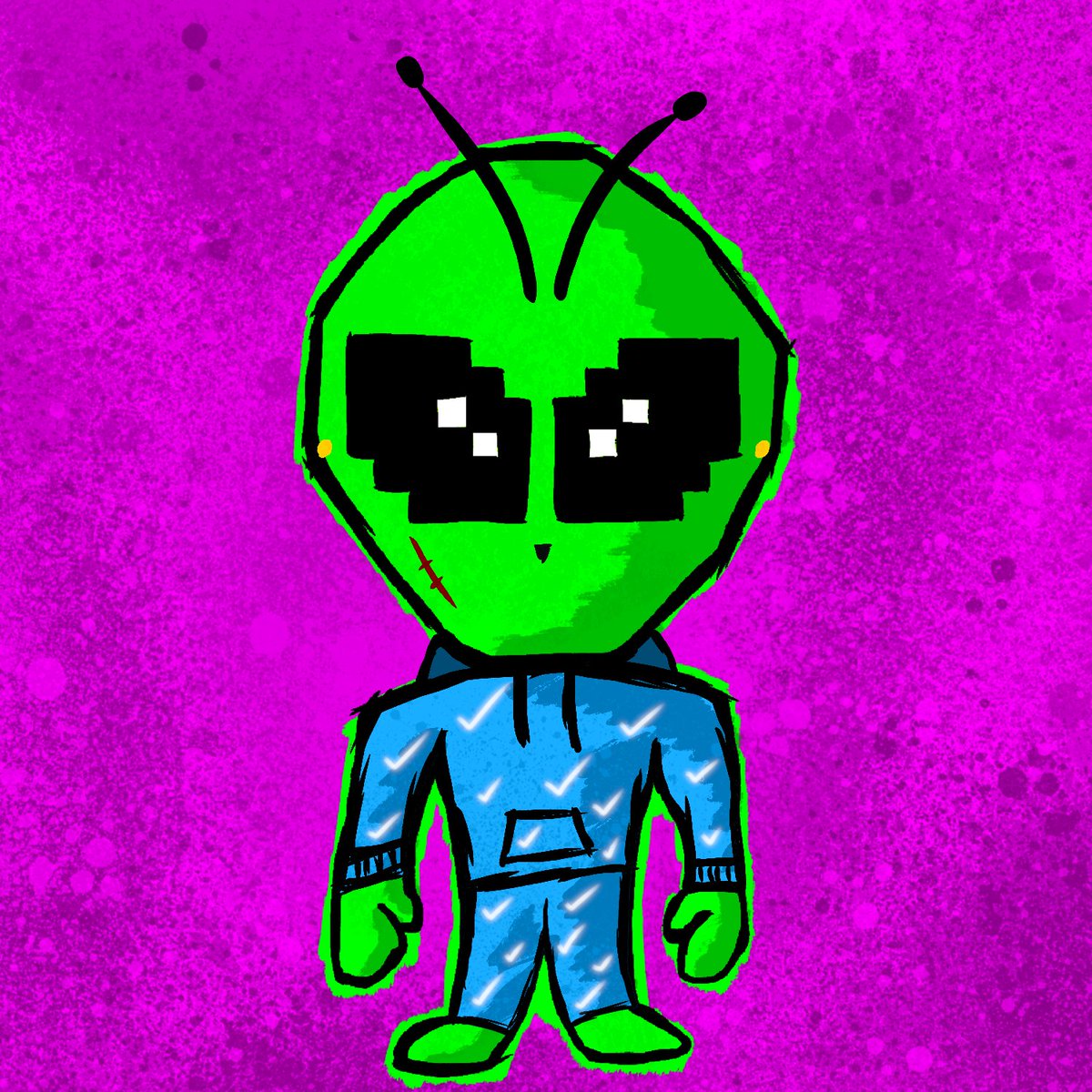 kodr_pro's tweet photo. @rebeccagund First one was this #BitAlien from @BitEryk 👽 https://t.co/jvub03UgHr