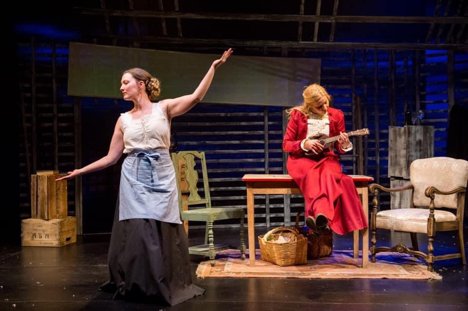 SIR_Winnipeg's tweet photo. 2 years ago today, we opened AWAKEN, a @zone41theatre production. We haven’t played live for audiences since…we miss you all very much. Soon…❤️

Photos by Dylan Hewlett. 

AWAKEN, by Tracy Penner. A zone41 theatre production with Shakespeare in the Ruins. https://t.co/FHYjJLLm2D