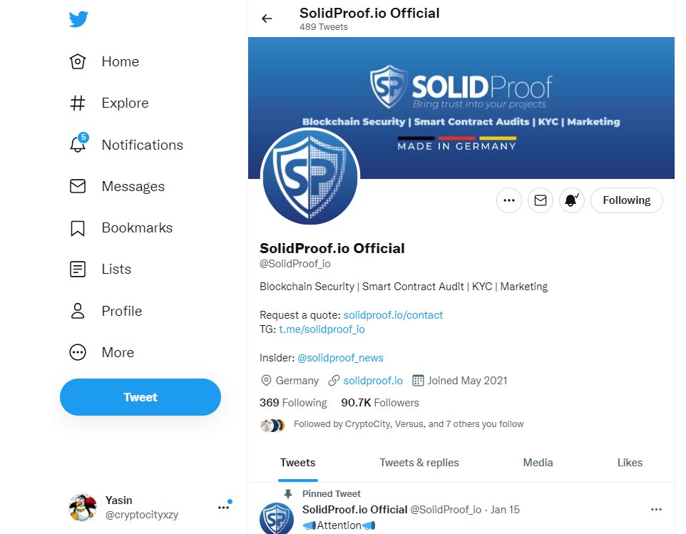 cryptocityxzy's tweet photo. @swapleonicorn @SolidProof_io https://t.co/e4j23lypV7