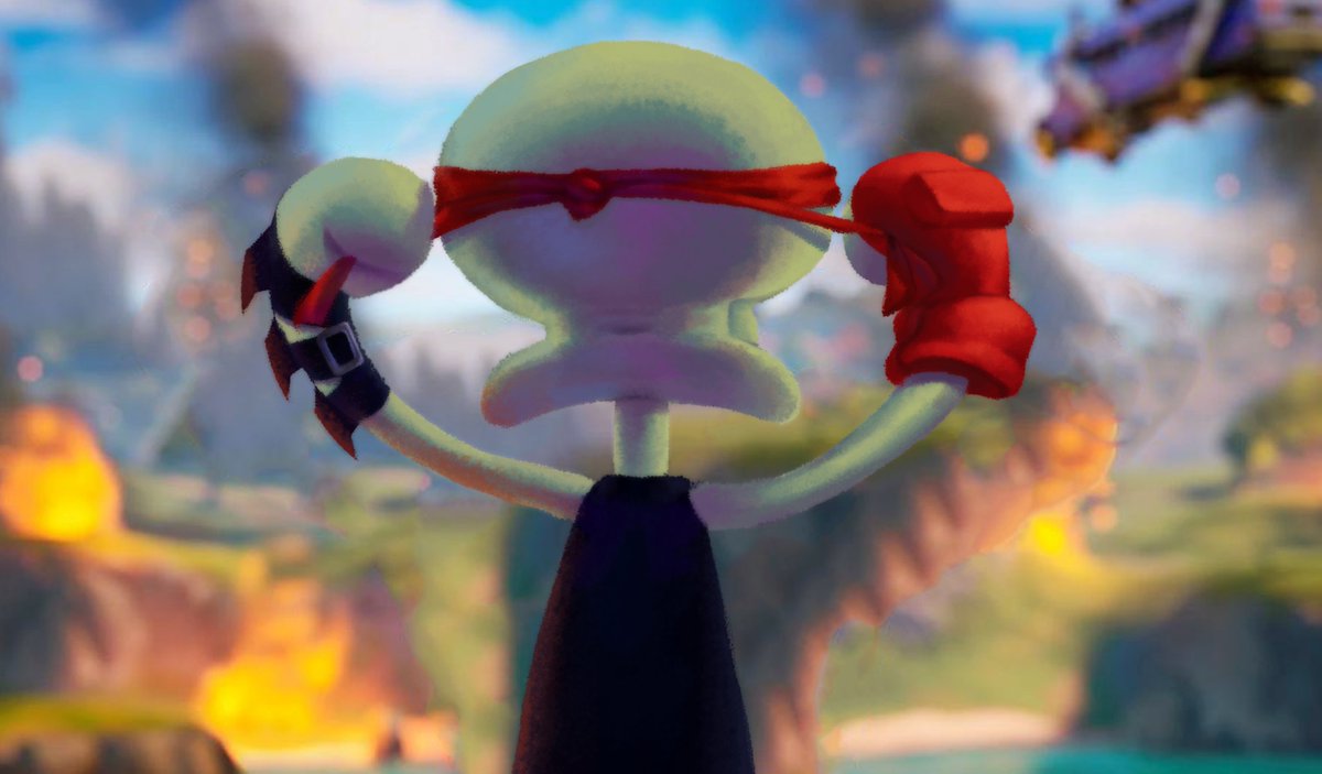 Goated Amongly Squidward tweet media