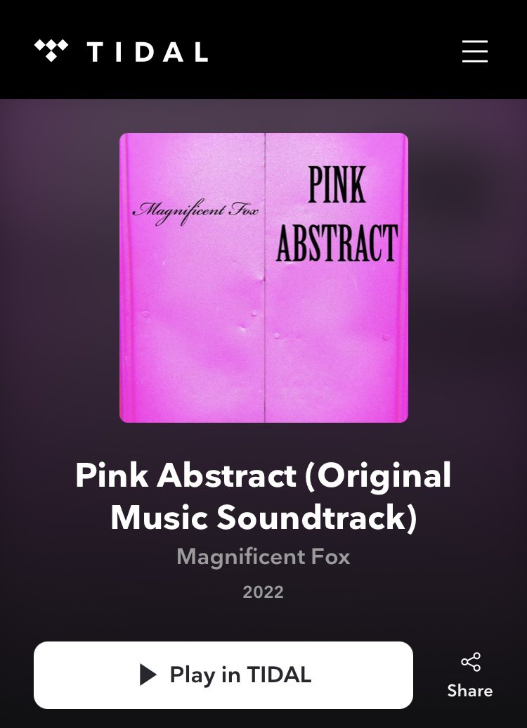 Kingdxmmedia's tweet image. PLAY IN TIDAL 🅿️▶️

#PINKABSTRACT 💗💗💗💗
tidal.com/album/211443831