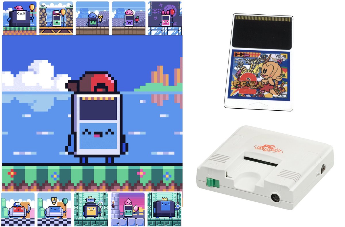 LOVE <a href="/CartladsNFT/">CartladsNFT</a> JOY! I was a massive Super Famicom / PC Engine GT / PC Engine maniac in the 90s when these were brand new. Dancing HU cards? Need! We found this brilliant collection early on in our NFT journey and can’t stop looking at them. opensea.io/collection/car…