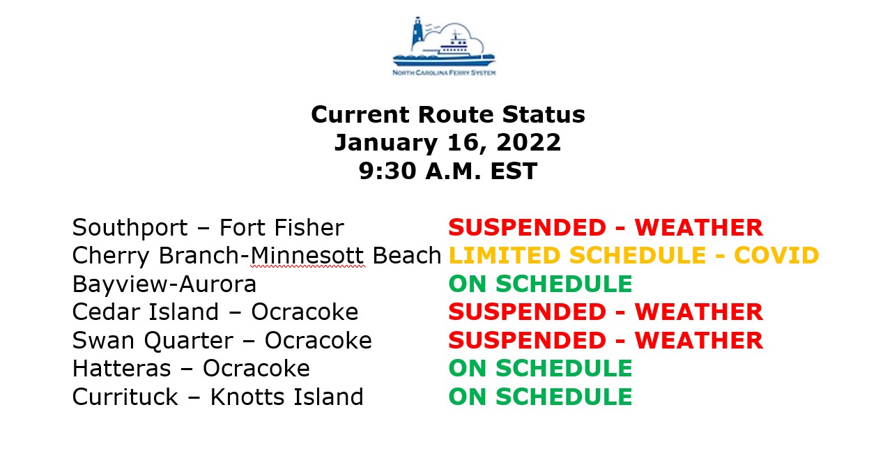 Minnesott Ferry Schedule 2022 Ncdot Ferry Division (@Ncdot_Ferry) / Twitter