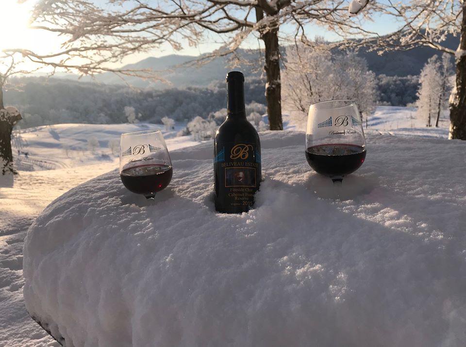 BeliveauFarm's tweet photo. We will be closed today, Sunday January 16, due to inclement weather. Enjoy the snow day and drink some wine! Cheers! #beliveaufarm #gotomontva #blueridgeday #blacksburg #vaisforwinelovers https://t.co/kzDA6NCwGX