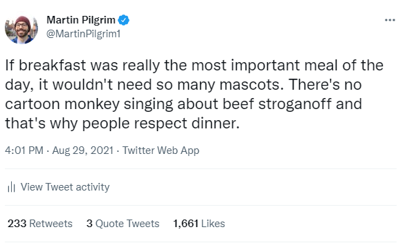 MartinPilgrim1's tweet photo. I’m not doing much stand-up these days, but I'm looking for joke writing work. Get in touch on martinpilgrimcomedy@gmail.com if you’re working on a stand-up bit or a script and you’d like some help. I've been writing comedy for 12 years and I've done three stand-up hours. Thanks! https://t.co/U3l4ViNR4u
