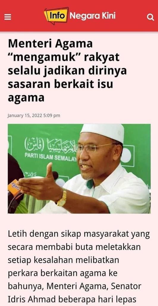 MahfuzOmar's tweet photo. la baru nak tau tanah tinggi rendah no !. dulu bukan main pakat balun menteri agama secara berjemaah baik masa umno/bn dan Ph. la kena atas batang hidung sendiri. jenuh kelepiaq duk salah kat org ramai membabi buta pulak. "Limau perut buah petai buta perut tak dak akai" https://t.co/CPGFPkm6Pu