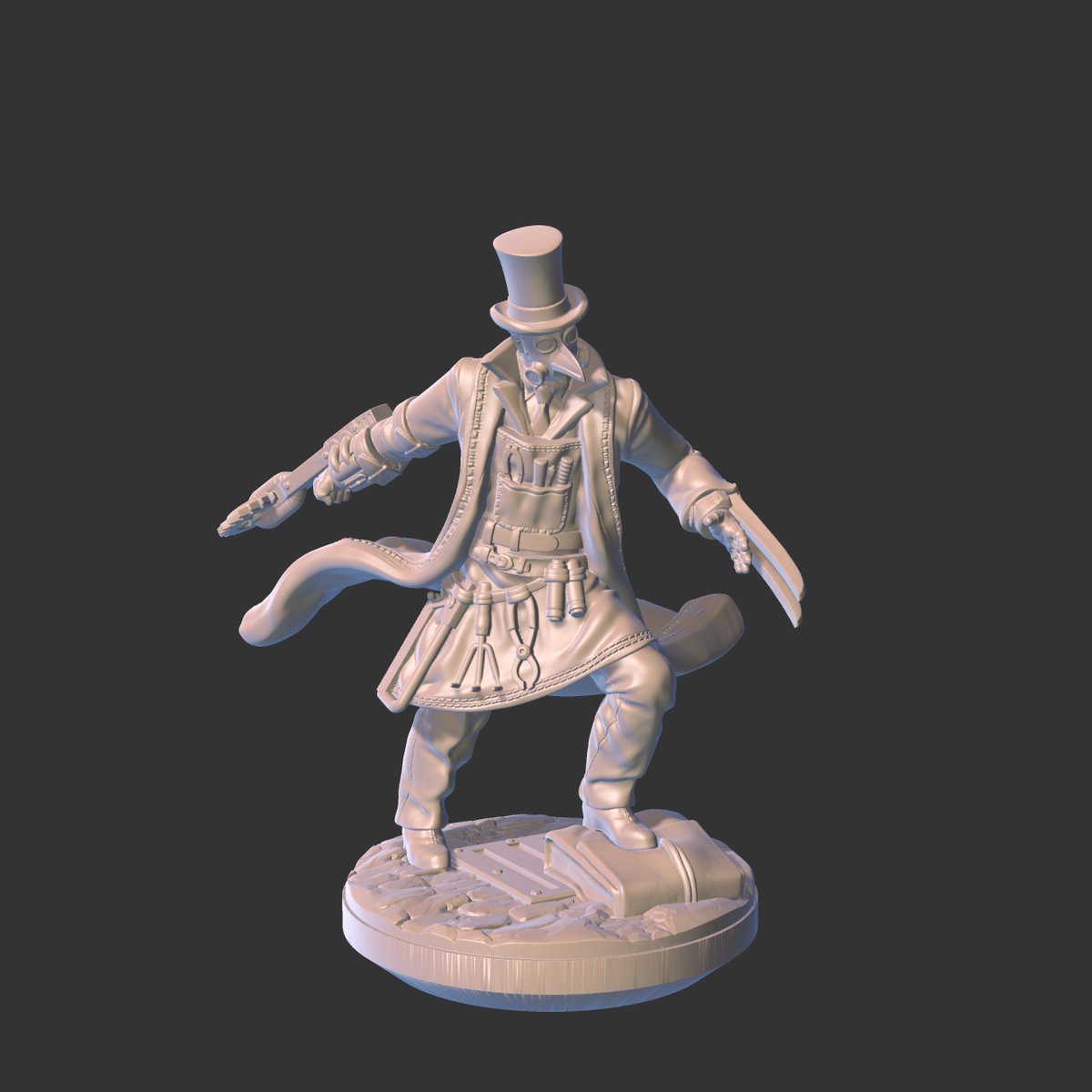warfigure's tweet photo. Jack the Ripper on 25mm base | Villainous Plague Doctor | Steampunk mini by warfigure https://t.co/kJGbgs5KWG via @Etsy 
*best* quality prints 🎲⚔️♟ by @warfigure
💰save 25%💰with January sale figures
Create your #ownnarrative &amp; #bettergameboard #tabletop #DnDminiatures for #RPG https://t.co/zudmwCDtmF