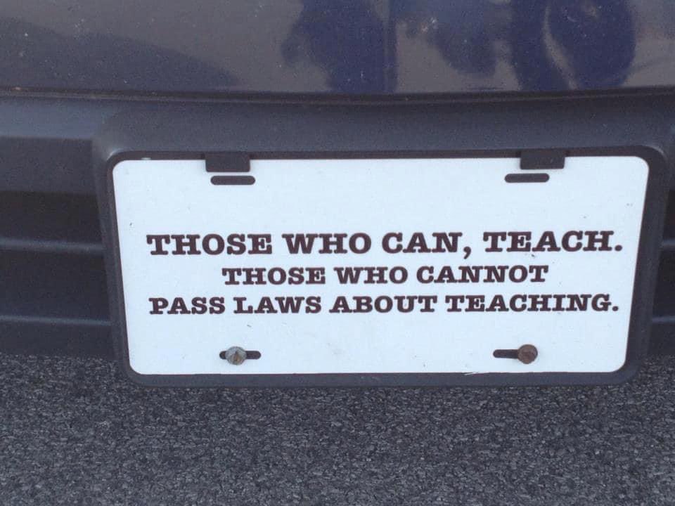 Alex_Headrick's tweet photo. @MQSullivan A reminder that those who can’t teach, write policy and law, and if they can’t do that, they complain about it. Sorry, we have some really great teachers on the ground who are truly doing God’s work even amidst a broken system. Get mad at the right people. https://t.co/GZU9Oxghne