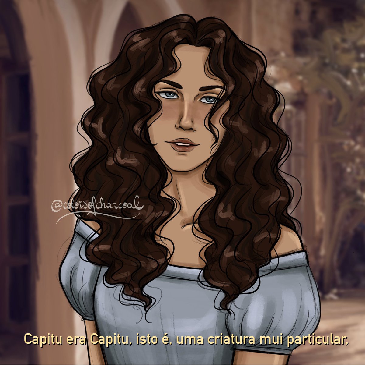 dudamoness's tweet photo. o fato q dom casmurro não tem uma fandom decente é muito triste, mas vou contribuir com minha humilde fanart da capitu e do bentinho (e sim, ignorei toda a merda q vem depois porque eles eram fofos nessa parte kkkk) https://t.co/qAOMpl3Hze