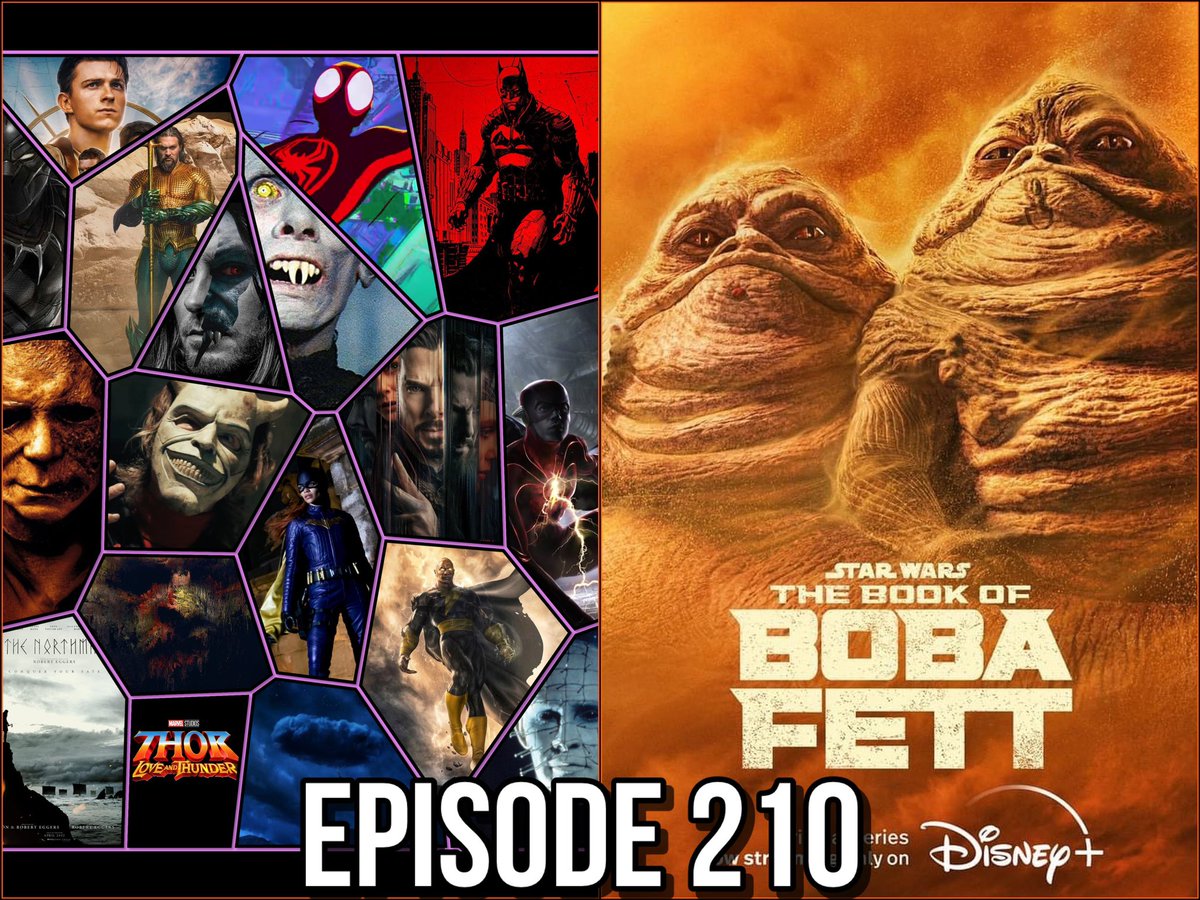 New! Ep 210! It’s OUR MOST ANTICIPATED FILMS OF 2022! Listen as we preview what’s coming up this year in #Horror, the #MCU, #DC &amp; more! Plus we breakdown Ep 3 of #TheBookOfBobaFett! #StarWars #PodernFamily #podcast
Podbean:bit.ly/33mEct1
Apple:goo.gl/kLt2S6