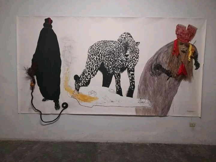 BienalHabana's tweet photo. Orìkí. Canción de elogio. Santiago Rodríguez Olazábal en Factoría Habana por la #14BienaldeLaHabana
#artecubanocontemporáneo #CubaEsCultura https://t.co/DEuJmQxbyk