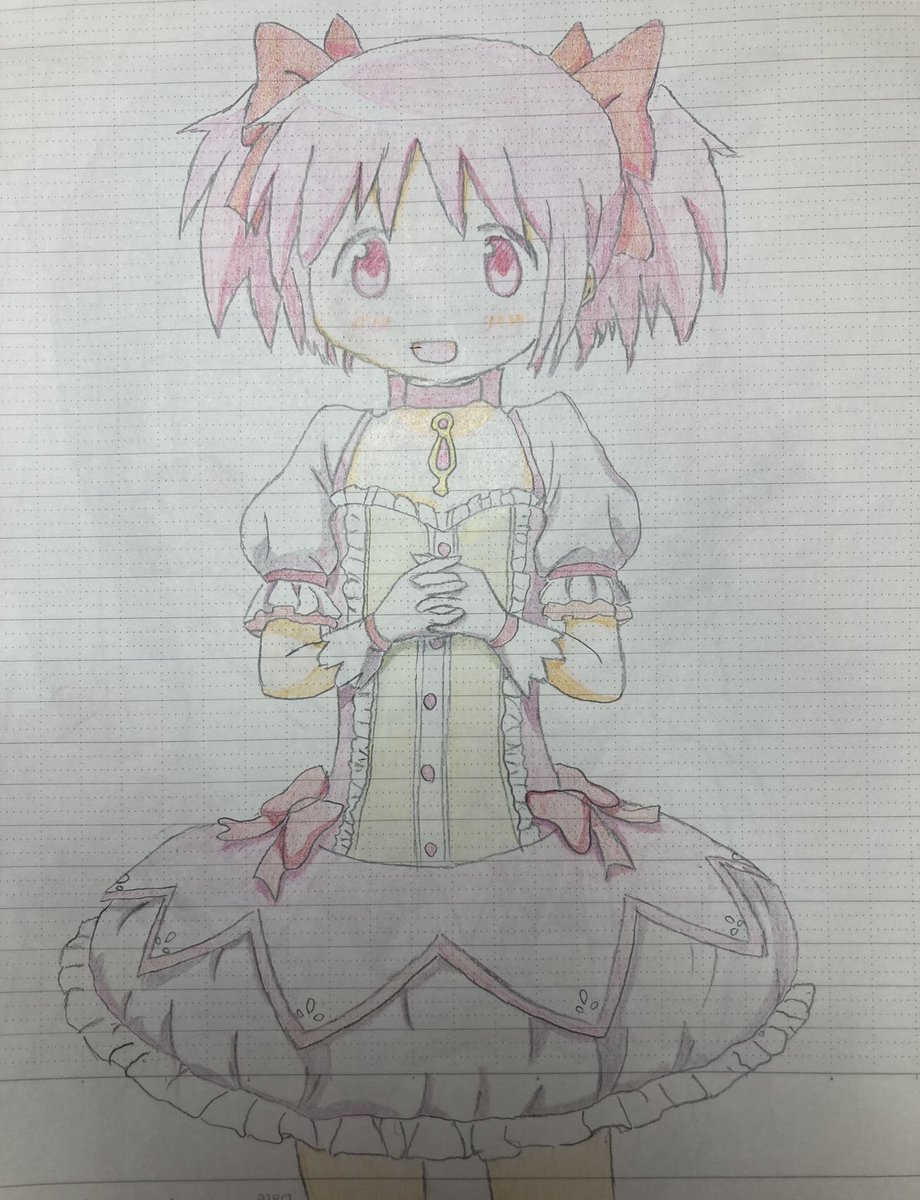 B7Zs5's tweet photo. #イラストレーターさんと繋がりたい 
#イラスト好きと繋がりたい 
#イラスト好きな人とつながりたい 
#まどマギ #まどかマギカ 
今回は、まどマギに登場する鹿目まどかちゃんを描いてみました。 https://t.co/6IUrMdARpQ