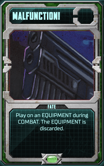 DoomtrooperGame's tweet photo. How do you balance "Jammed" vs "Malfunction" to make both useful? 🧐
#doomtrooper #CCG https://t.co/gb3CIDdfCs