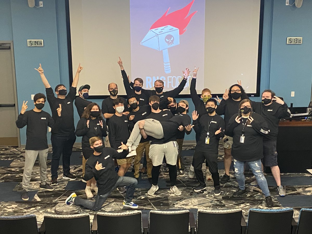 Meet the Forge! Our team consists of:
2 Project Managers
4 Level Designers
4 Programmers
1 Technical Designer
2 Animators
2 Technical Artists
2 3D Modelers
1 Sound Designer

We can't wait to share what we are working on!