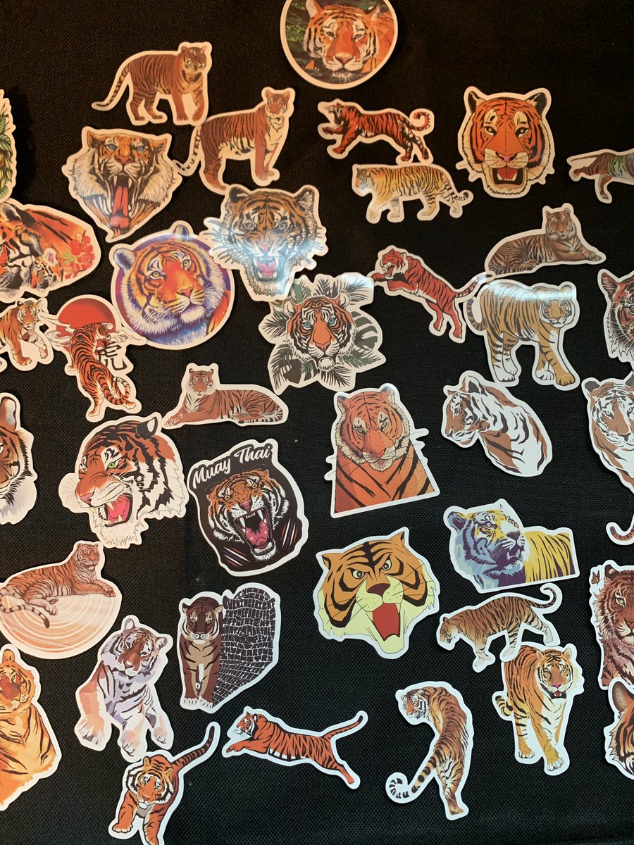 CStickermonkey's tweet image. Woo Hoo! got this years stickers in!! Once we finish up our homemade envelopes they will be going out! 🤩🐅🧧#monkeyshines2022