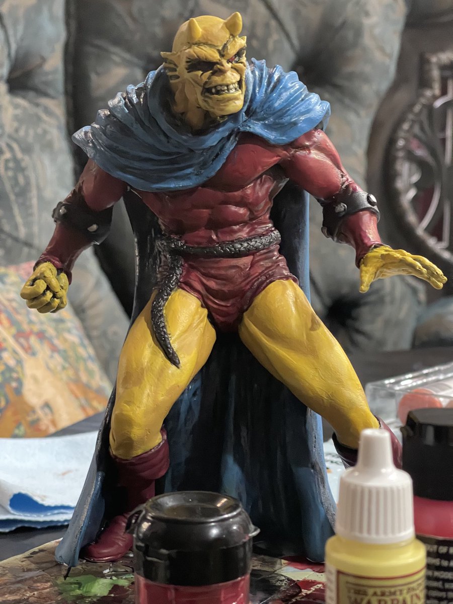 Finished Etrigan…