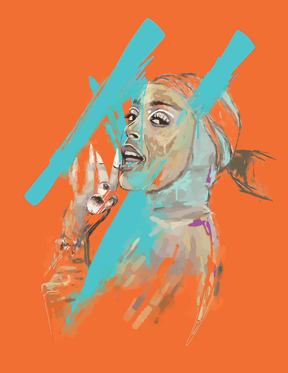 SimplySimpatico's tweet photo. Couple self initiated #digitalart projects. #dojacat #theweeknd #digitalpainting #digitaldrawing #NFTartist https://t.co/T1zjec5dCh