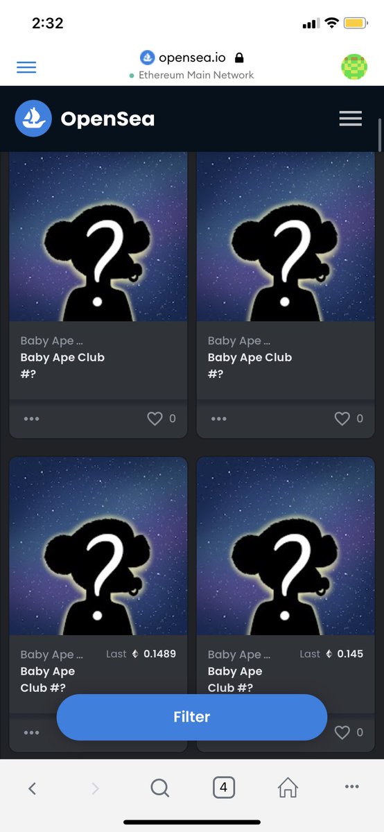 marmadyl's tweet photo. @babyapeclubnft Proud owner of 4 Baby ! @babyapeclubnft https://t.co/5G7E5eOTSY