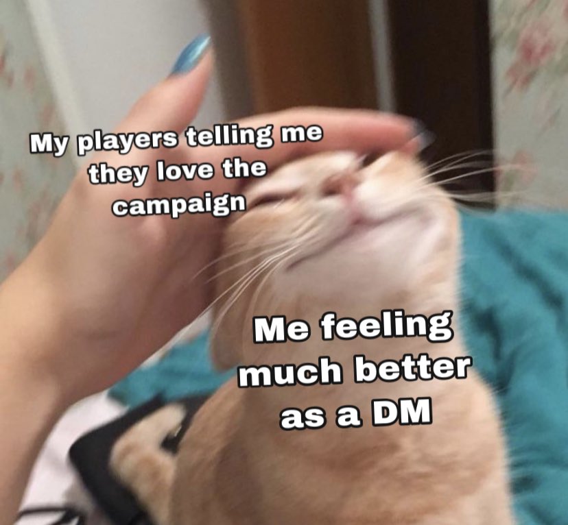 RRollplaying's tweet image. Every table needs some words of encouragement! #DnD