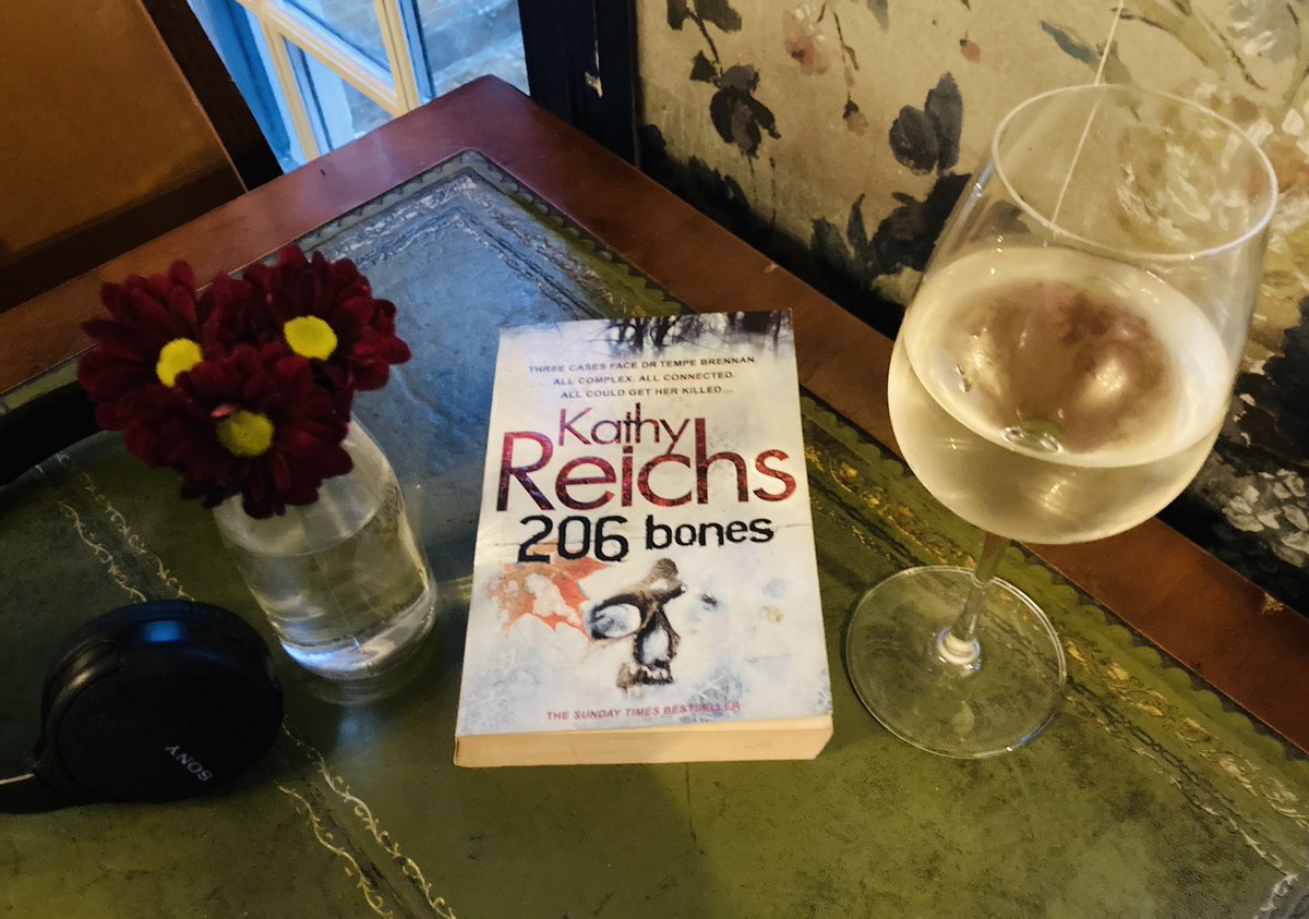booksandwine76's tweet photo. My first @KathyReichs! Somebody is knocking off old ladies and Dr Temperance Brennan seems to have an enemy, casting doubt on her prior post mortem findings. I really like Reichs’ sassy but flawed protagonist Tempe and her problematic relationship with Detective Ryan #206Bones https://t.co/0jkGL1GnPj