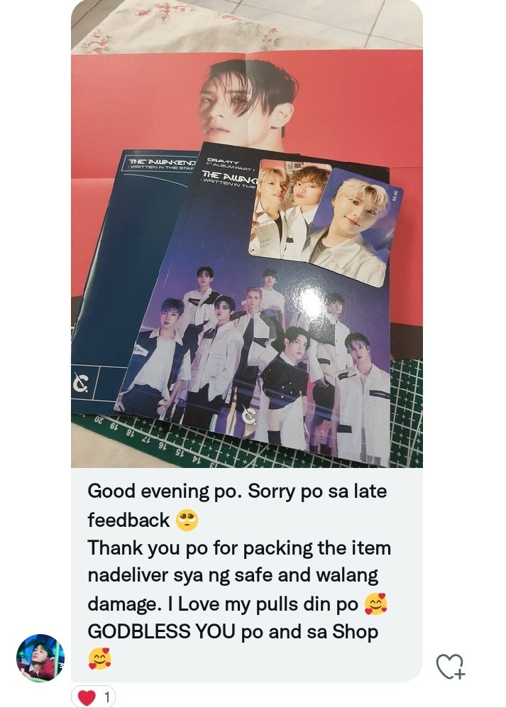 cherrymoonph_cs's tweet photo. [#cherrymoon_feedbacks]

thank you so much po! 🥺🥰 https://t.co/DqAG0NBNMI
