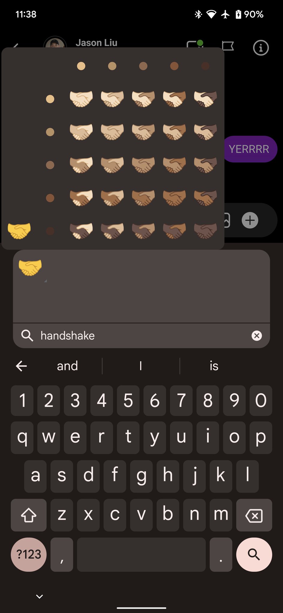 Iheanyi Ekechukwu on X: BRUH I JUST WENT TO SEND A HANDSHAKE EMOJI TO MY  HOMIE AND SAW THIS IN THE EMOJI PICKER  / X