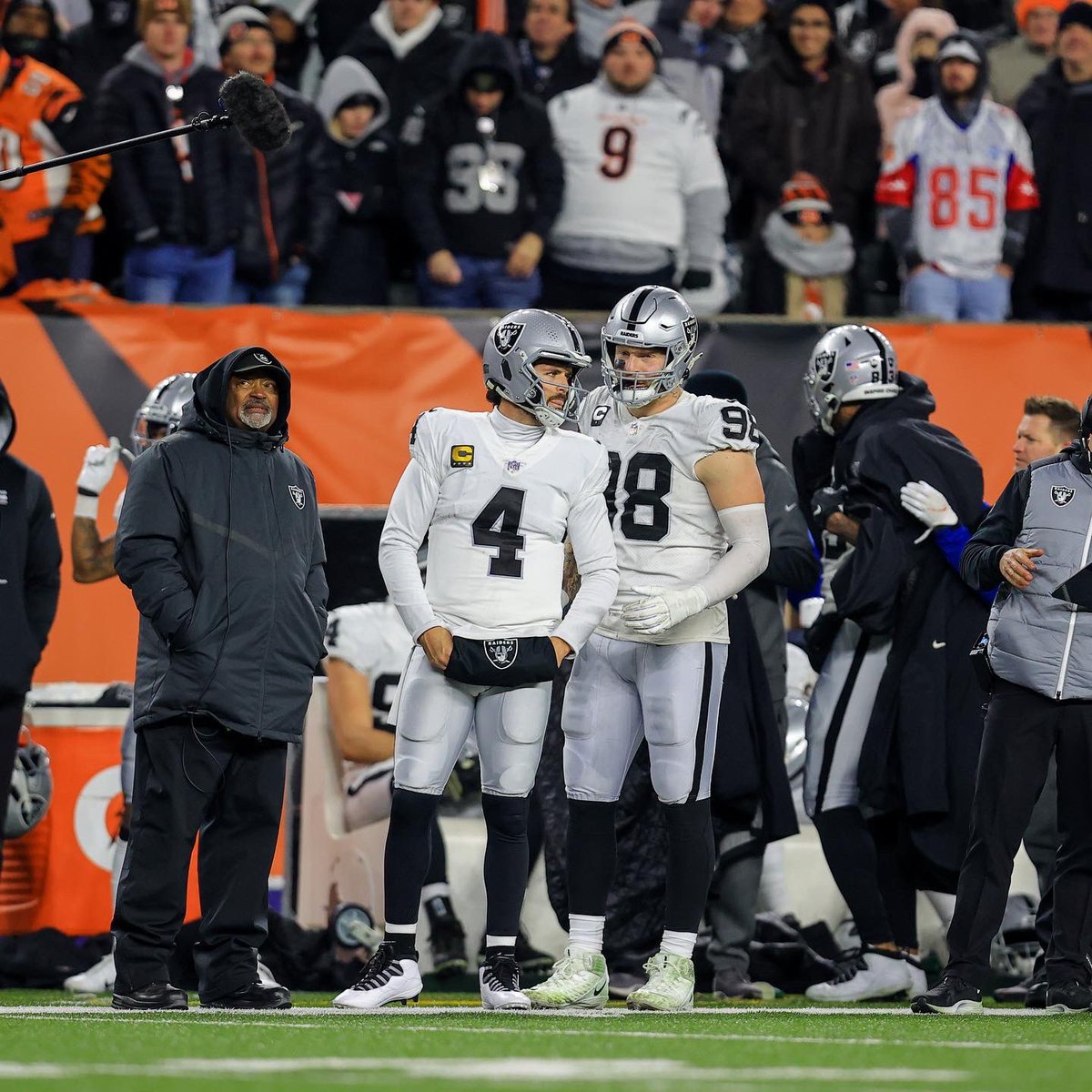 CrosbyMaxx's tweet photo. Raider Nation We Love Yall… We’ll Be Back🦅🖤 https://t.co/3RbHQ6qZGQ