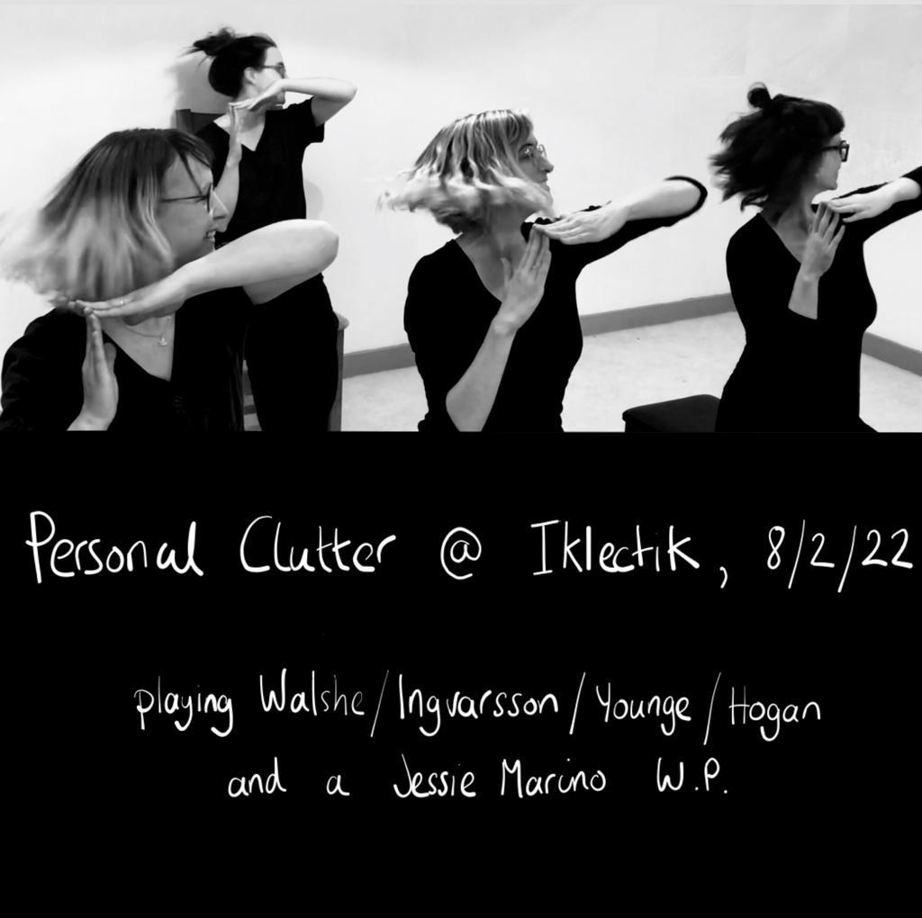 Katherine Tinker (@kat_tinker) on Twitter photo Take #2..
Me and pals <a href="/helenwflute/">Helen Whitaker</a> @mezzorosie <a href="/jennihogan1/">jenni hogan</a> will play IKLEKTIC ON TUE 8 FEB 🎉
Pieces by <a href="/jennihogan/">Jenni Hogan</a>, Helgi Ingvarsson, <a href="/JenniferWalshe/">Jennifer Walshe</a>, Bethany Younge & a world premiere by <a href="/at_jessiemarino/">Jessie Marino</a>
Support:<a href="/tannacjchambs/">Tanna</a> <a href="/JamesMcIlwrath/">ʲᵃᵐᵉˢ ᵐᶜⁱˡʷʳᵃᵗʰ</a>🔥
Tix: bit.ly/3qy0S2t Take #2..
Me and pals <a href="/helenwflute/">Helen Whitaker</a> @mezzorosie <a href="/jennihogan1/">jenni hogan</a> will play IKLEKTIC ON TUE 8 FEB 🎉
Pieces by <a href="/jennihogan/">Jenni Hogan</a>, Helgi Ingvarsson, <a href="/JenniferWalshe/">Jennifer Walshe</a>, Bethany Younge & a world premiere by <a href="/at_jessiemarino/">Jessie Marino</a>
Support:<a href="/tannacjchambs/">Tanna</a> <a href="/JamesMcIlwrath/">ʲᵃᵐᵉˢ ᵐᶜⁱˡʷʳᵃᵗʰ</a>🔥
Tix: bit.ly/3qy0S2t