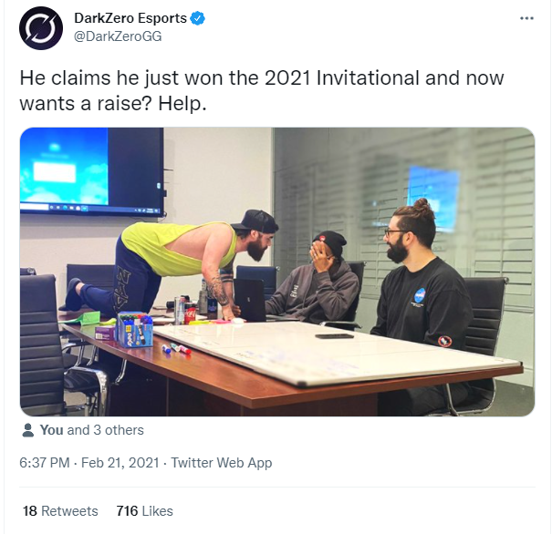 I mean, it's obvious he deserved it...