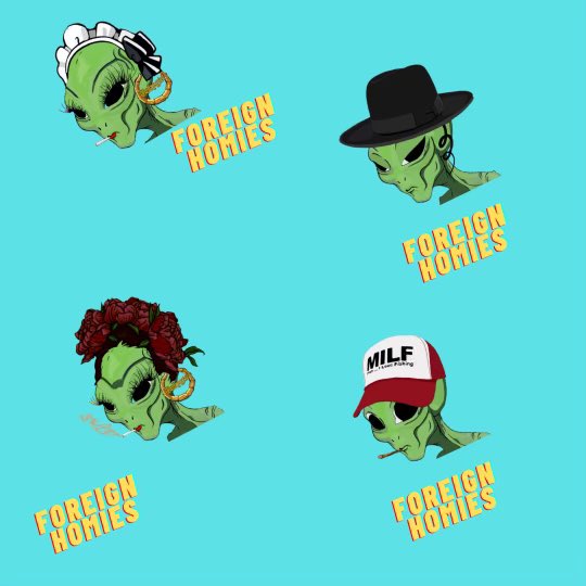 ForeignHomies's tweet photo. πππ½ Just blending in! #ForeignHomies #NFTCommunity #OpenSeaNFT #NFTCollectibles https://t.co/x56JV2VcuK
