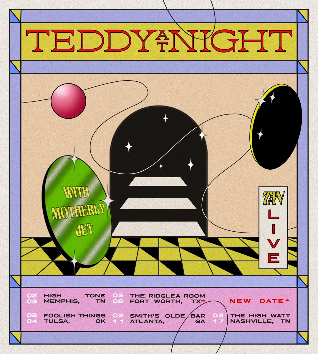 Last show of My first little mini tour added😭 I can’t even explain how excited I am to play these songs live for you. When I dreamed up this whole TAN thing, the vision was always for it to be a party, in person, together!

found.ee/mrcelcius