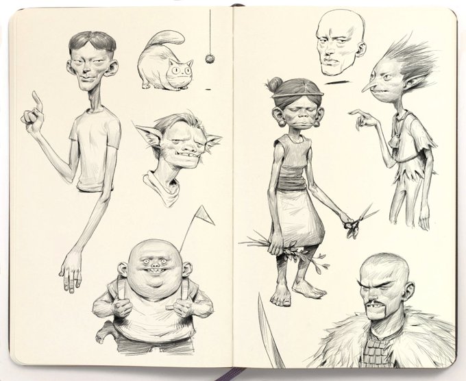 Digital pencils from imagination 