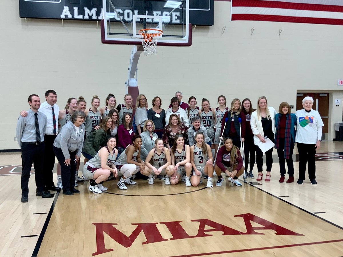 Alma College Women's Basketball tweet media