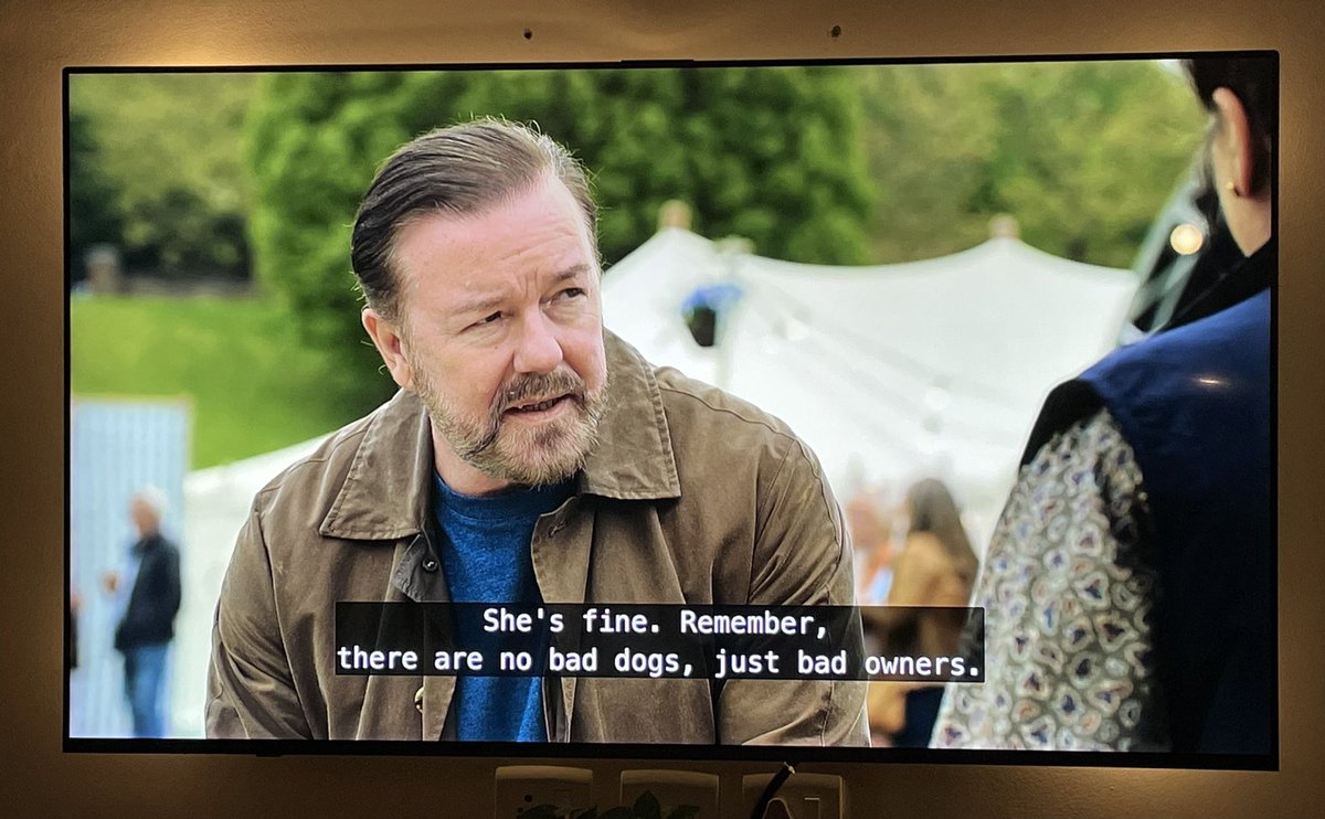 Skywalker_02_02's tweet photo. @rickygervais spoken golden words, cheers 🥂#AfterLife3 #AfterLife . Loved the 3rd season. https://t.co/RK8uhVHrEG