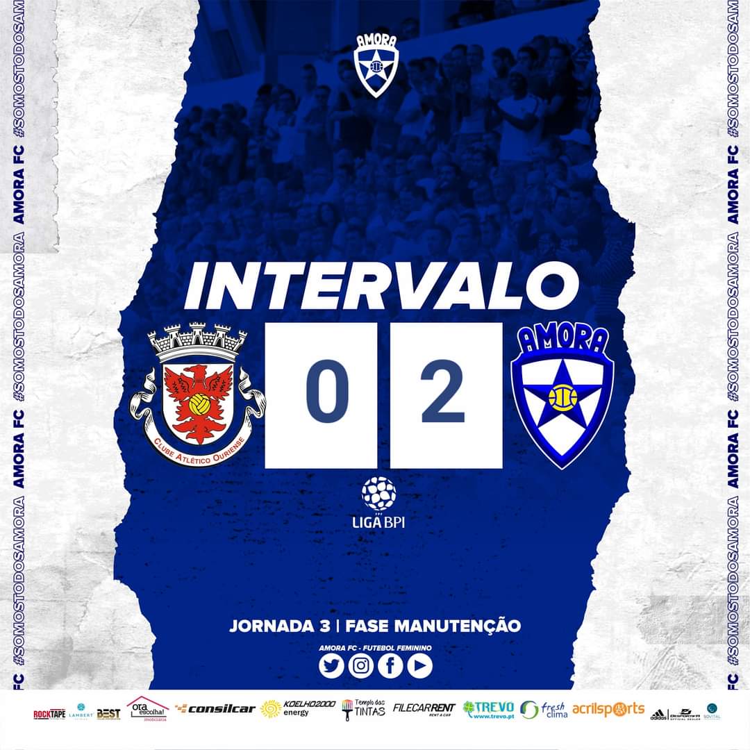 amorafcfem's tweet photo. Intervalo em Ourém!
#amorafc #amorafcfutebolfeminino #maiordamargemsul #somostodosamora https://t.co/rs2LRGWPjs