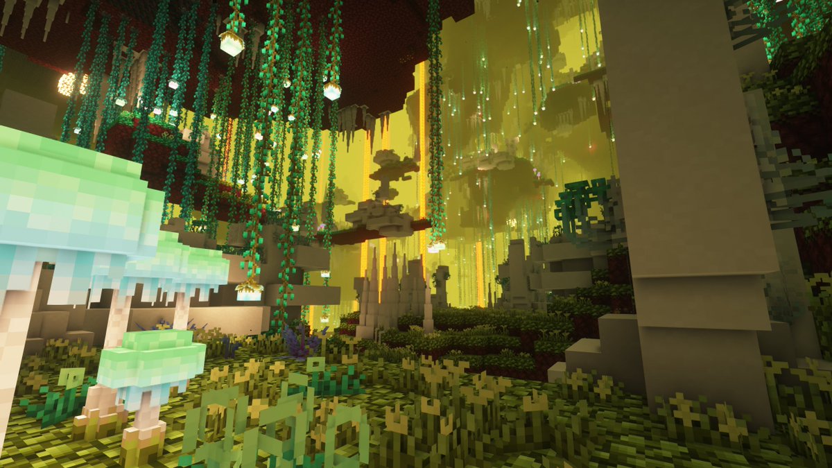 Blemished: The Botanist's Journey is a botanical Minecraft survival experience.

Terralith &amp; Amplified Nether, Better End &amp; Better Nether, Better Animals Plus, Camera Overhaul, Mo' Structures, Croptopia, Floral Flair, and 100+ more mods!

 curseforge.com/minecraft/modp…