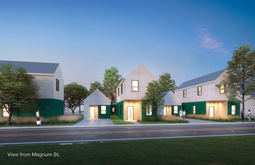 architectmag's tweet photo. Located in Raleigh, N.C.'s, South Park neighborhood, Passage Home Affordable Housing will bring the city 216 residential units across three sites with different zoning. Read more about the #RADA21 winner by @LS3P. https://t.co/phmnZ7LGly https://t.co/JU8r2oWScv
